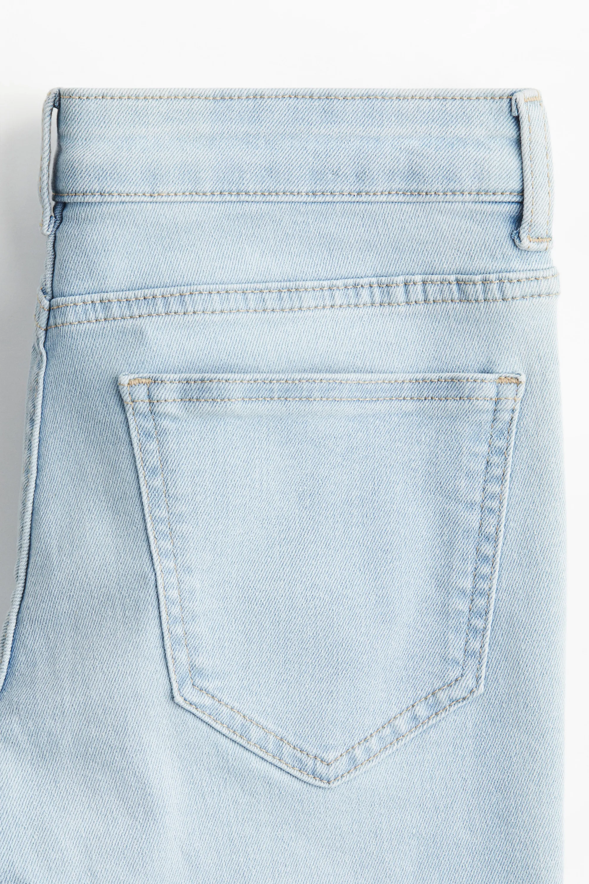 Flared Low Jeans - Bleu denim clair