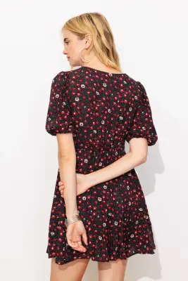 Robe courte imprimée Femme — photo 4