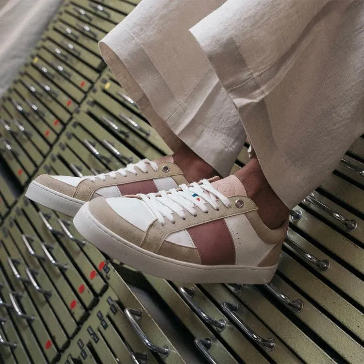 Baskets Hiba Blanc Rose