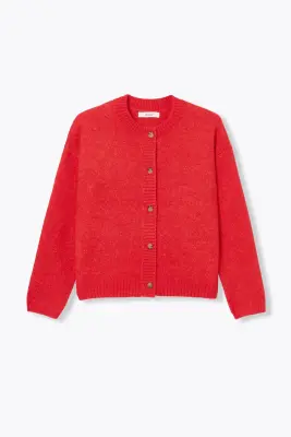 Cardigan col rond Femme