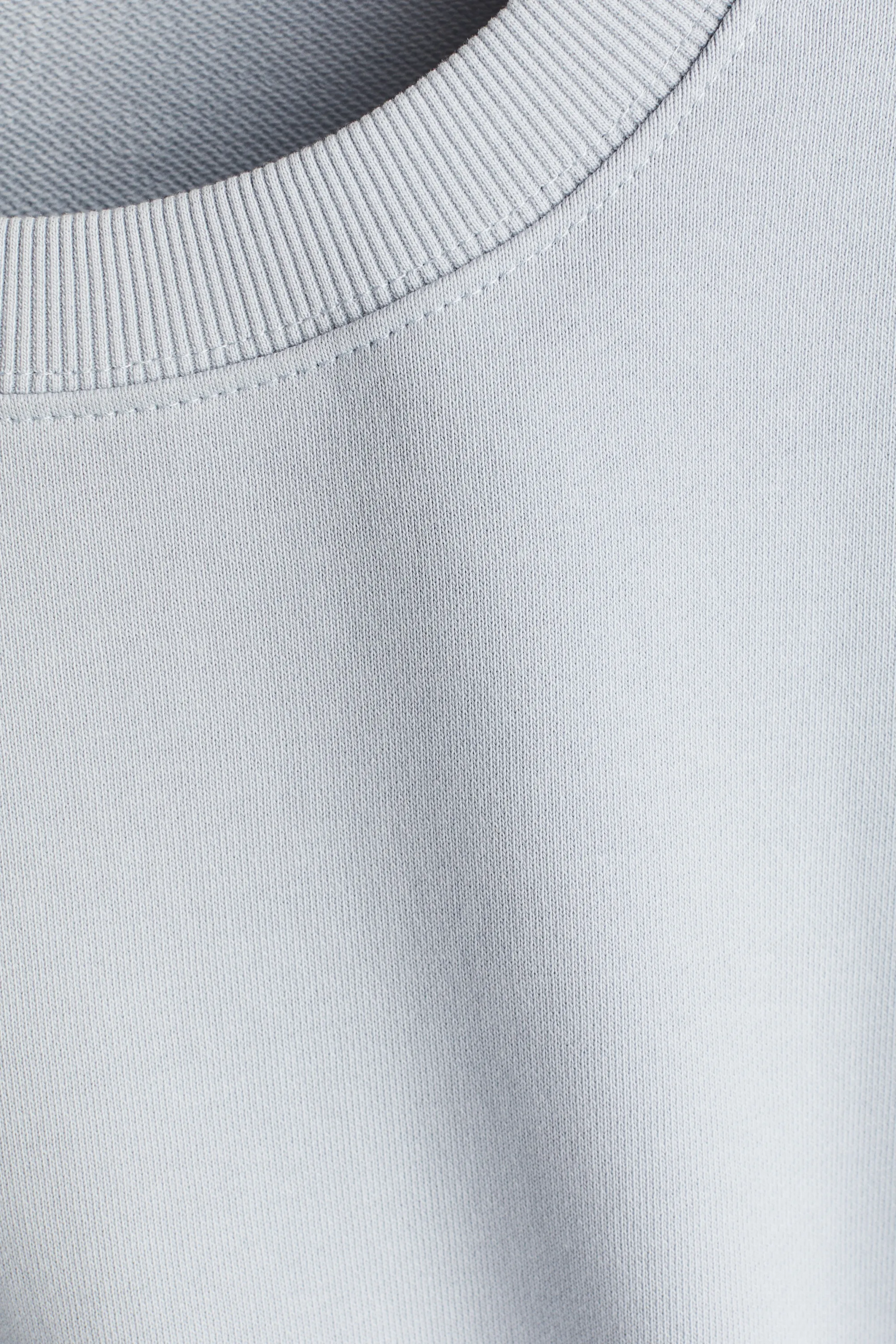Sweat à manches courtes - Bleu ancien clair