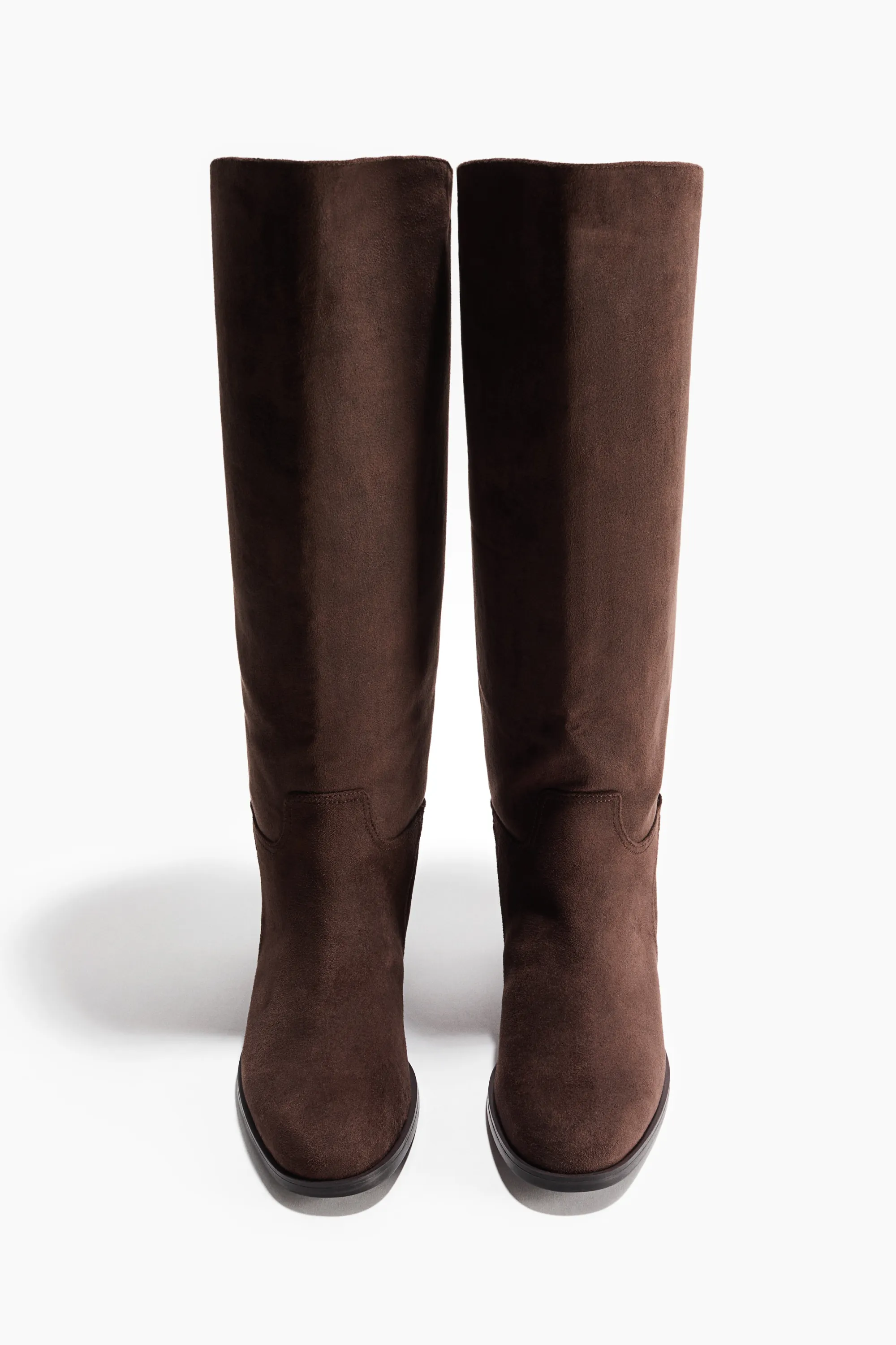 Bottes avec bride - Marron foncé