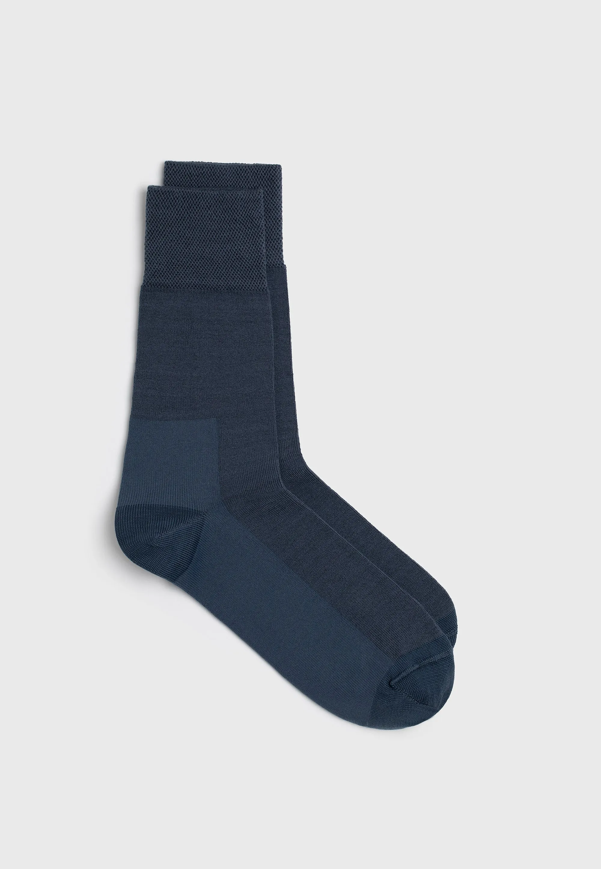 Les chaussettes en coton - Bleu tempête