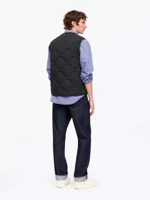 Veste matelassée sans manches - Noir — photo 2