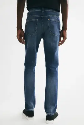Slim Jeans - Bleu denim — photo 2