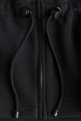 Sweat péplum zippé - Noir — photo 4