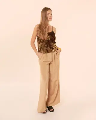 Top Jones sequin gold – Karma Koma — photo 5