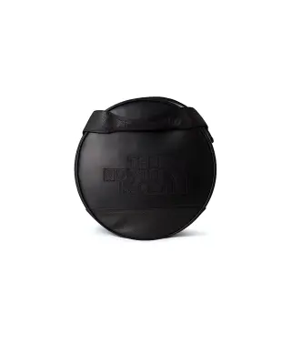 Base Camp Duffel Leather SE TNF Black — photo 4
