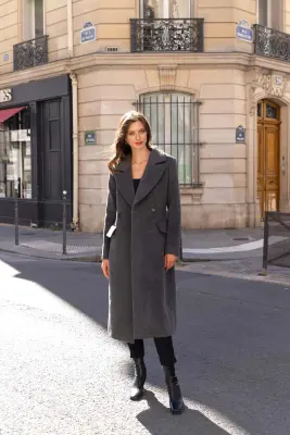 Marcelle Coat - Grey — photo 5