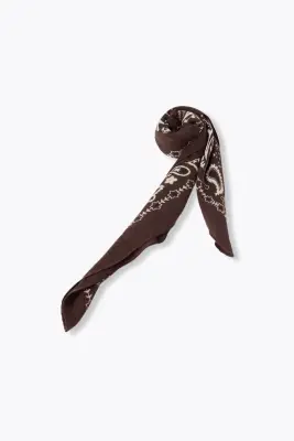 Foulard carré en laine Femme — photo 2