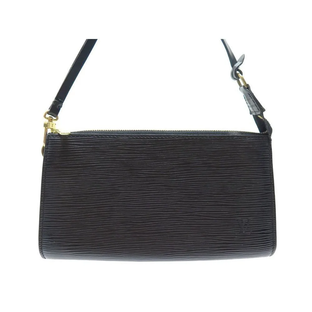 Pochette accessoire cuir epi