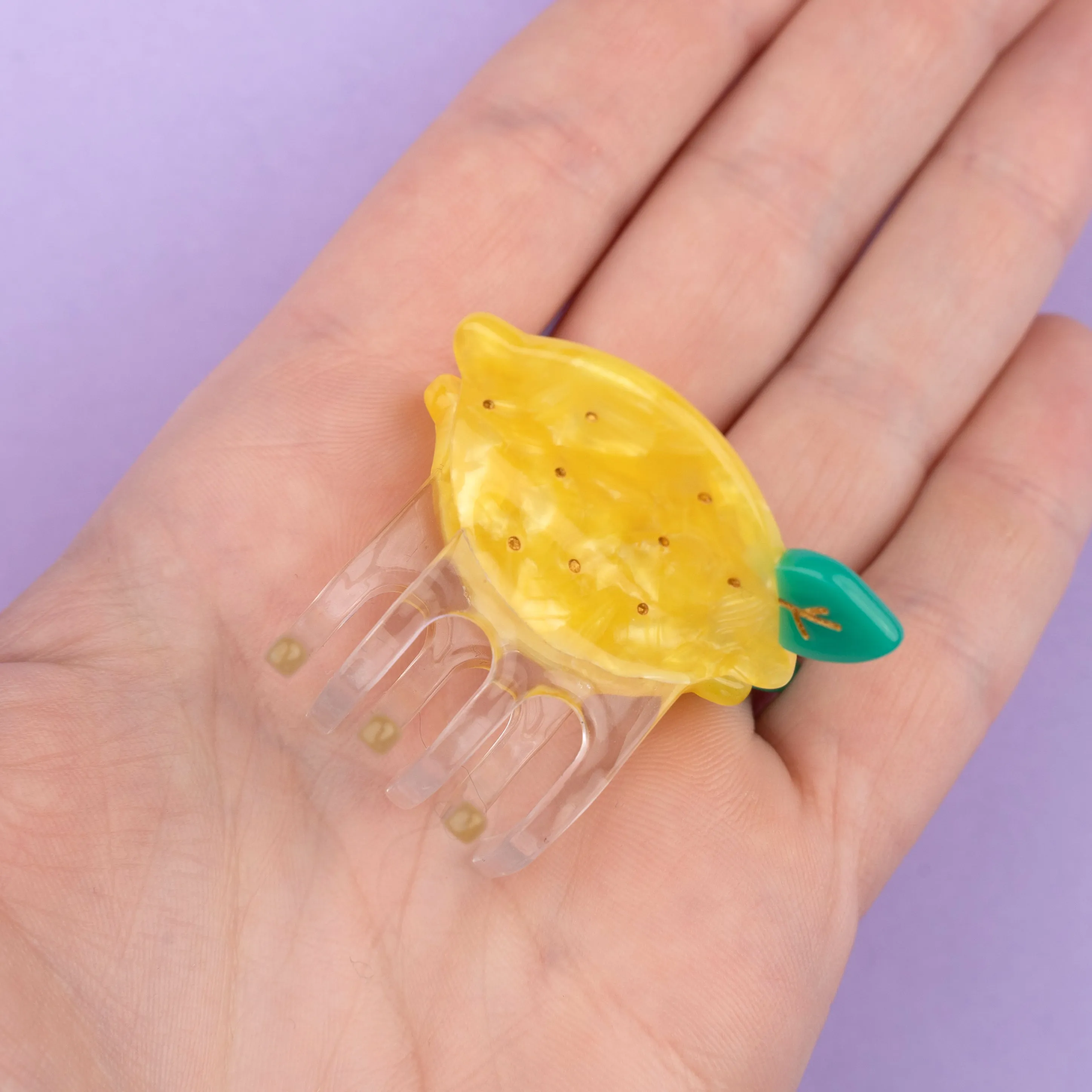 Mini pince à cheveux Citron Coucou Suzette