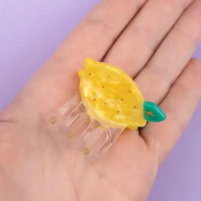 Mini pince à cheveux Citron Coucou Suzette — photo 1