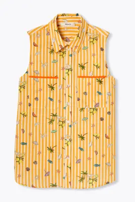 Chemise sans manches imprimée — photo 1