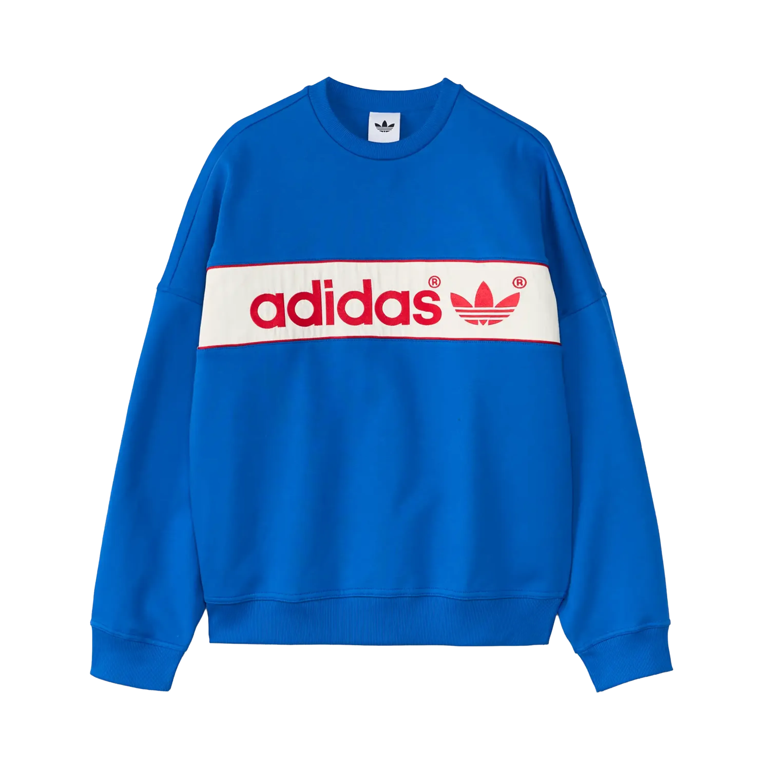 Adidas adiSignature Block Crewneck Blue