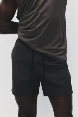 Short de sport DryMove™ - Marron foncé — photo 1