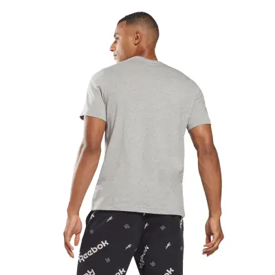 REEBOK TEE SHIRT Gris — photo 4