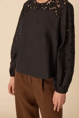 blouse elisa noir — photo 1