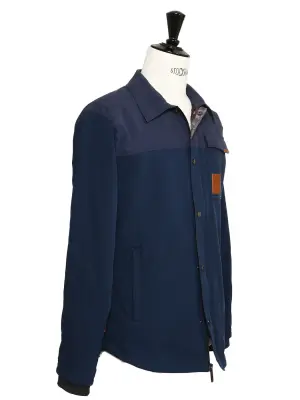 Veste blouson HUDSON imperméable bleu marine Prix boutique $168 Taille S — photo 2