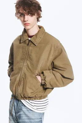 Veste mi-saison - Taupe cendré — photo 5