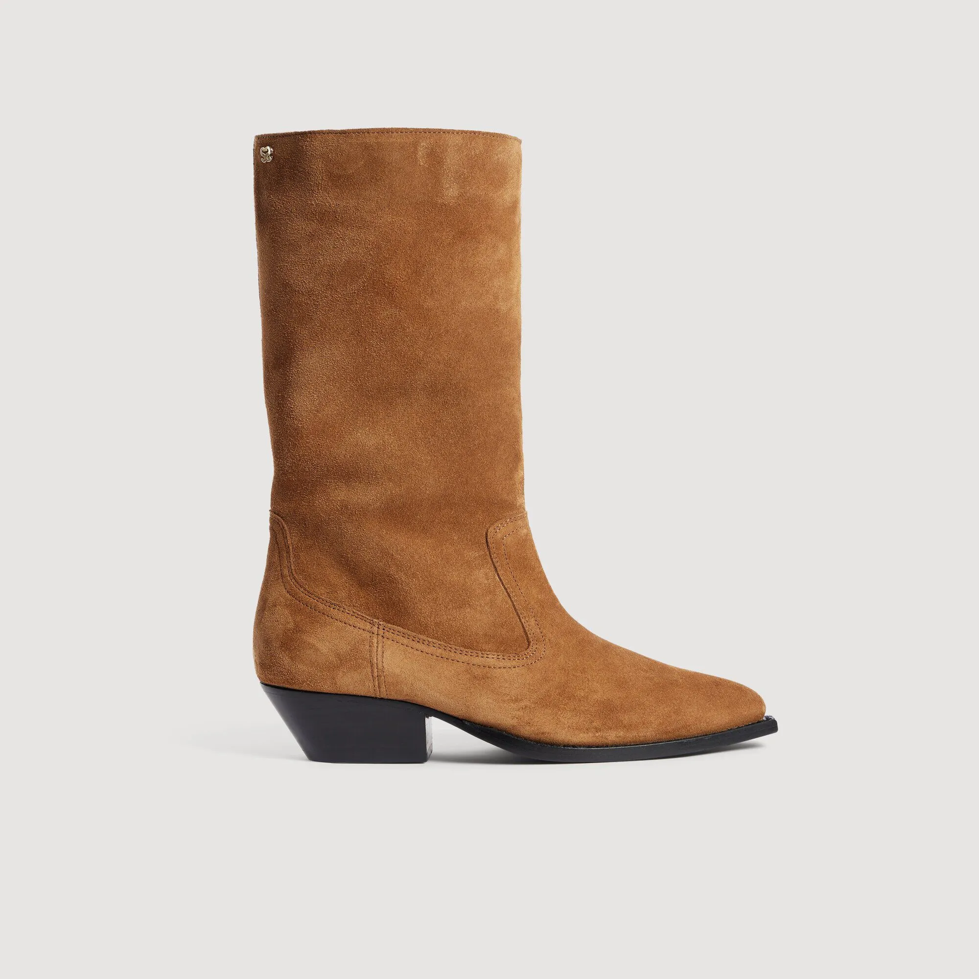 Bottes en suède 
