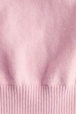 Pull en maille fine à manches chauve-souris - Rose — photo 3