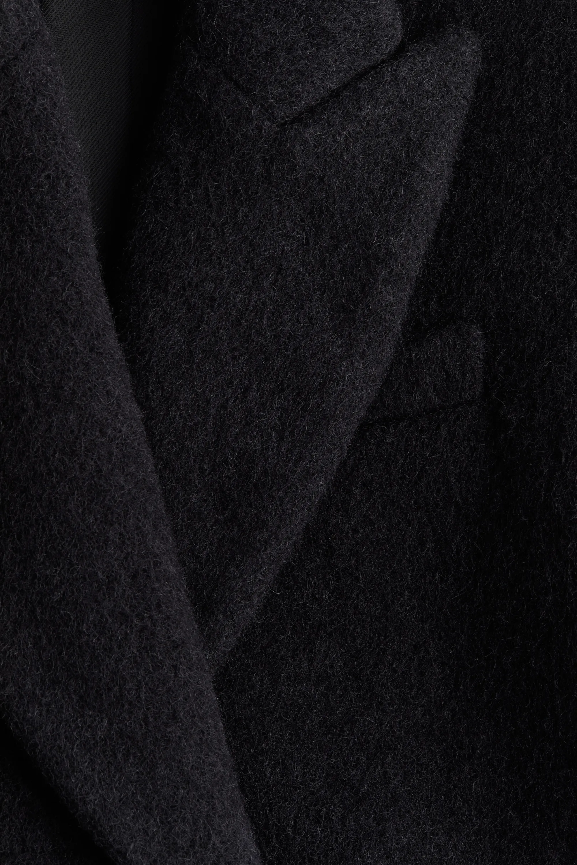 Manteau en laine - Noir