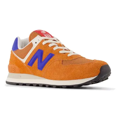 NEW BALANCE U574 Orange Bleu — photo 3