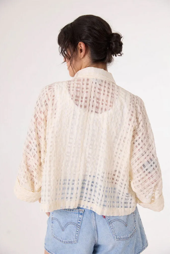 Chemise Laelia – whisper – Sacrécoeur