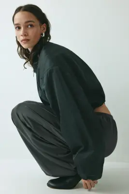Pantalon ballon - Gris foncé — photo 4