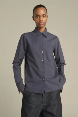 CHEMISE LAVINIA BLEU NUIT — photo 3
