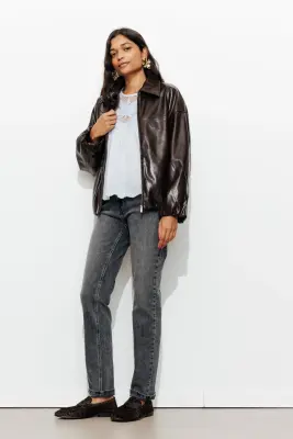 Jean slim taille mi-haute — photo 3