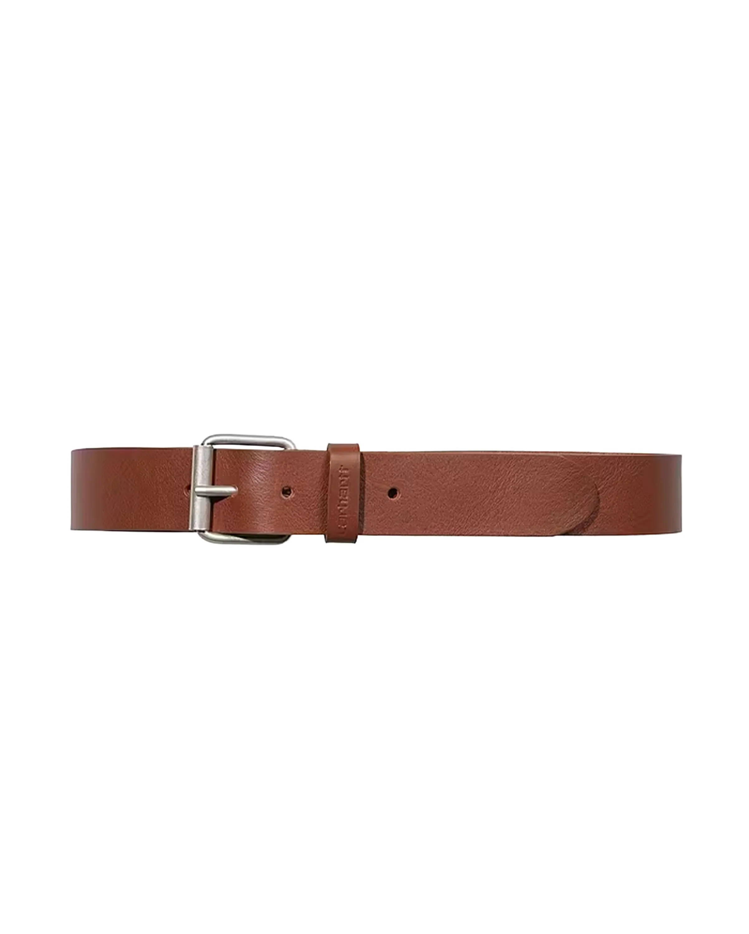 Script Belt Leather Cognac