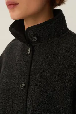 Veste maille Zlavina Anthracite — photo 3