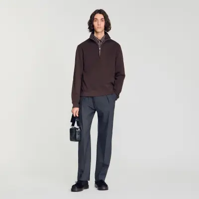 Sweatshirt en coton