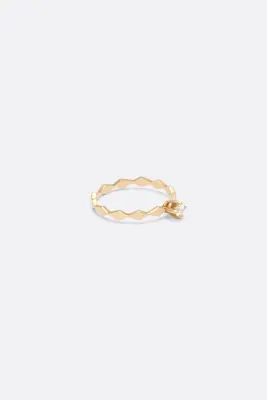 BAGUE MANUELA SOLITAIRE — photo 2