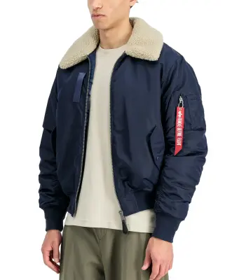 B-15 Modified Reversible Bomber Jacket Ultra Navy — photo 4