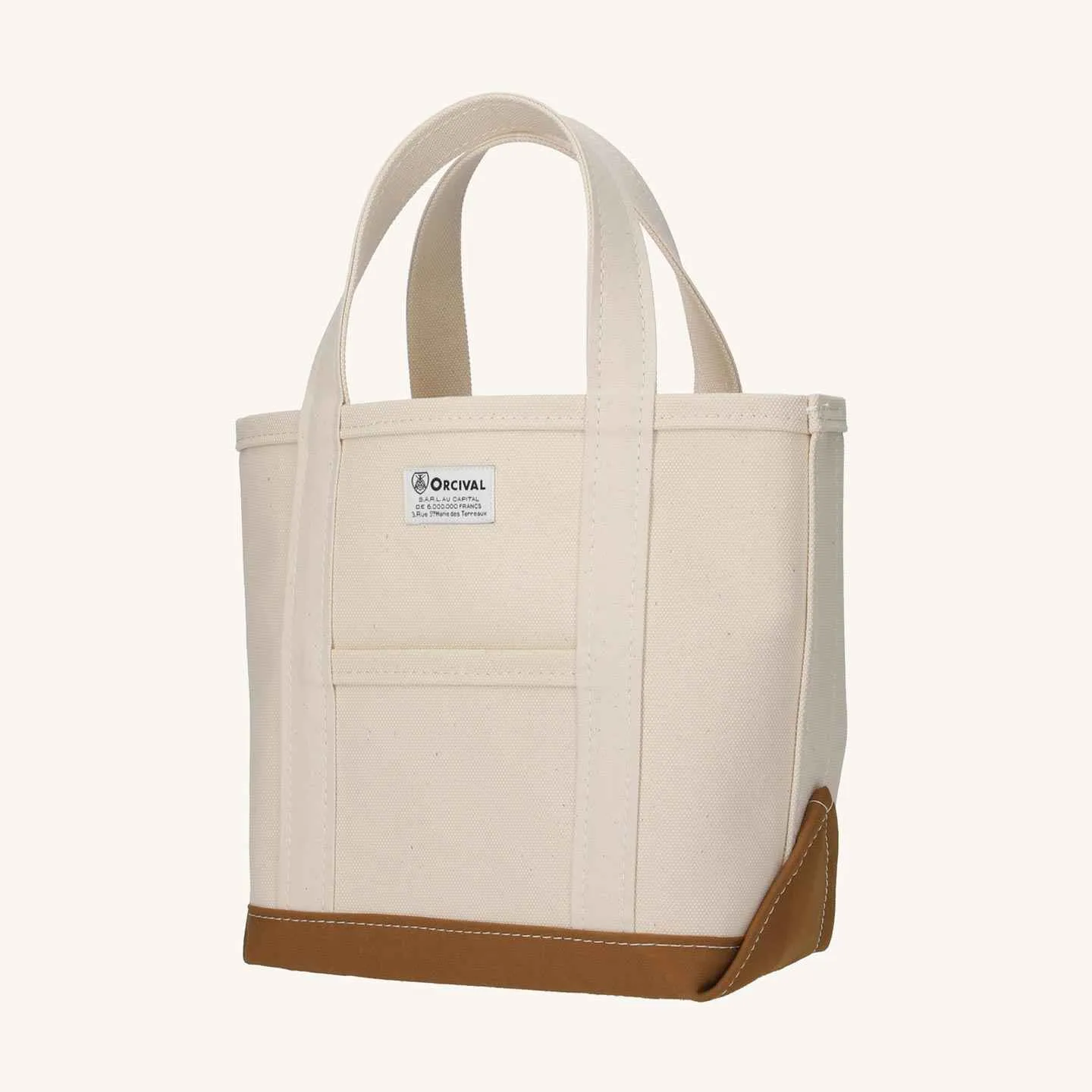 Le sac Ecru / Camel tote-bag Orcival