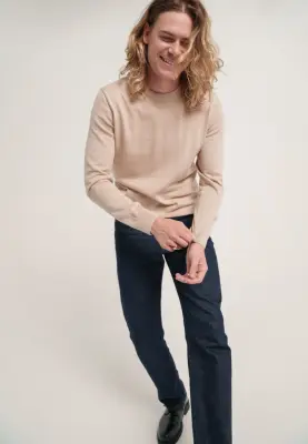 Le pull fin - Beige — photo 5