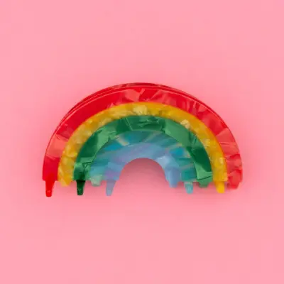 Pince à cheveux Arc-en-ciel Coucou Suzette — photo 4