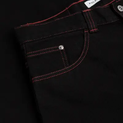 Pantalon Polar big boy apocalypse nun – black / red — photo 3