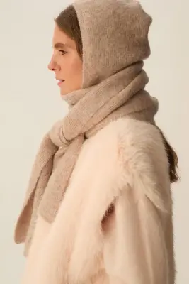 Capuche écharpe Audine Loup — photo 1