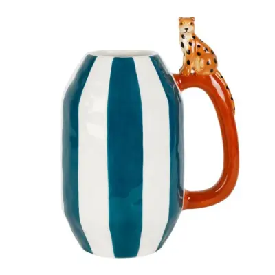 Vase Léopard Emeraude — photo 1