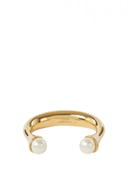Bracelet DARCEY en laiton doré et perle Prix boutique 380€ Taille XS