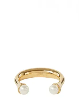 Bracelet DARCEY en laiton doré et perle Prix boutique 380€ Taille XS — photo 1