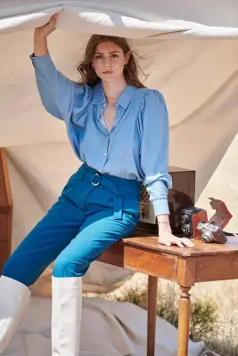 Pantalon Pao – Almae - Vert — photo 2