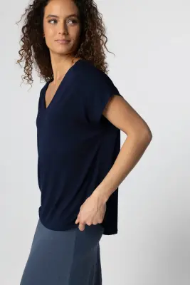 T-shirt en viscose et élasthanne — photo 2