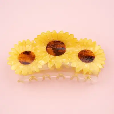 Pince à cheveux Trio Tournesols Coucou Suzette — photo 1