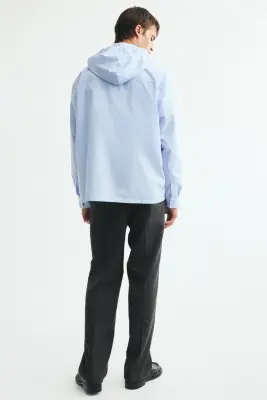 Regular Fit Suit trousers - Noir/rayures tennis — photo 2