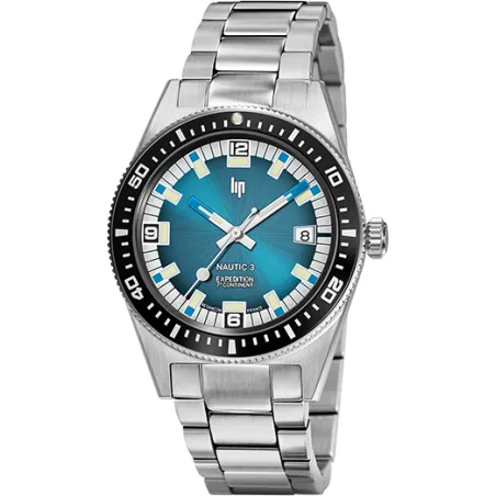 LIP Nautic 3 Automatique 7e Continent 39 mm 670096